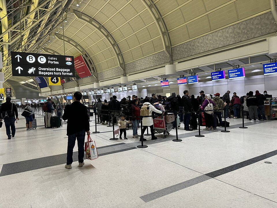 busy airport