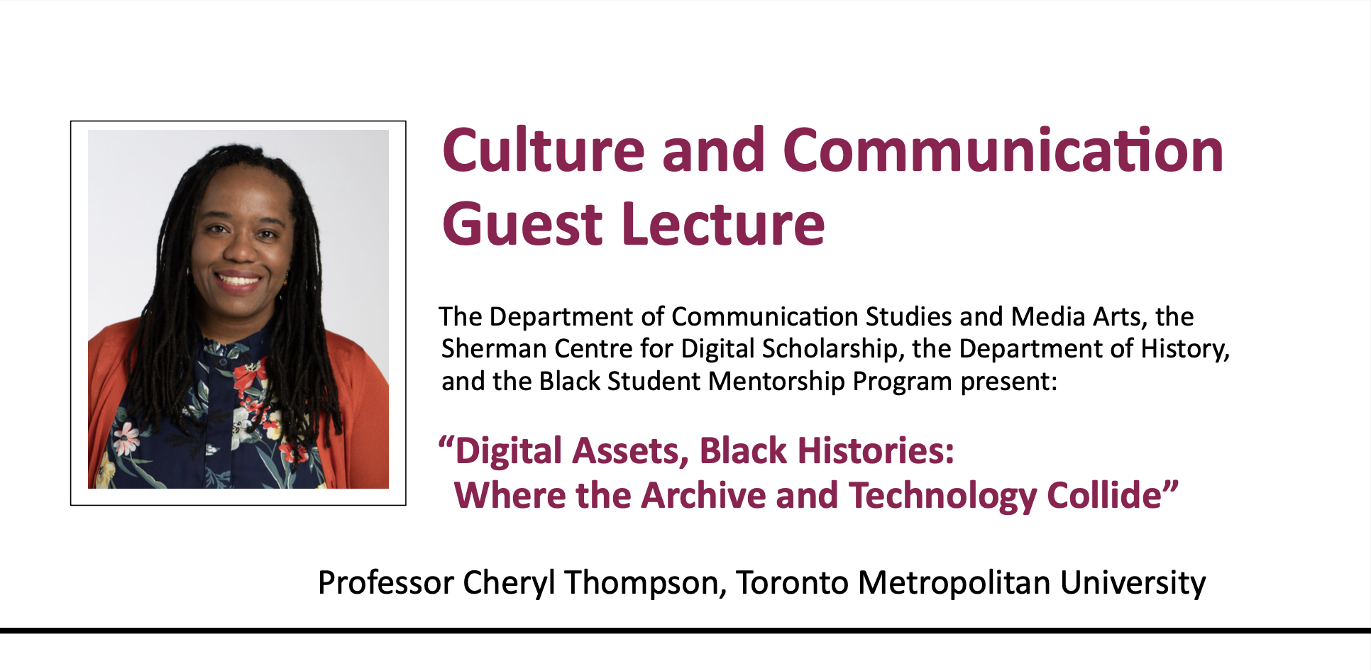 Workshop Title Slide