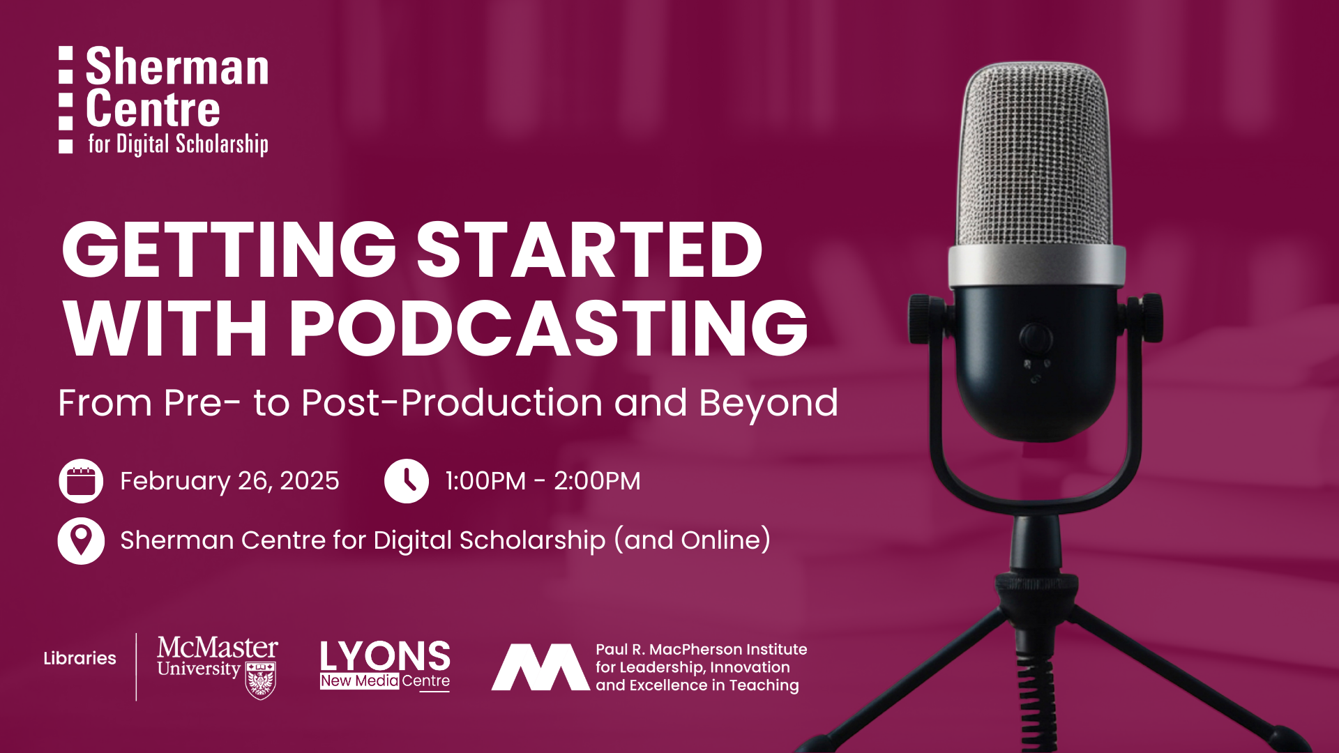 Workshop Title Slide