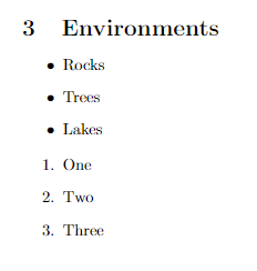 latex numbered lists