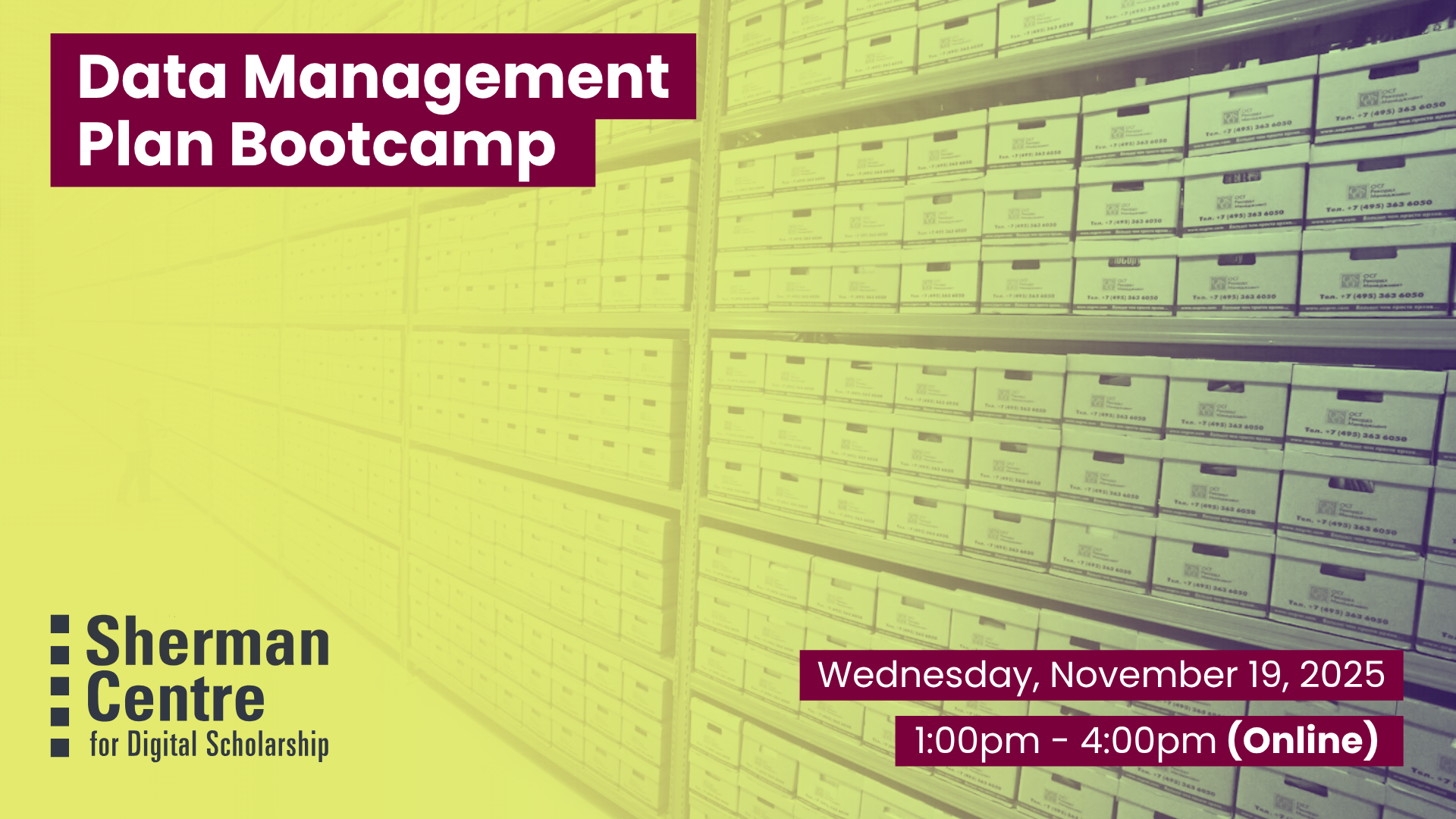 Workshop Title Slide