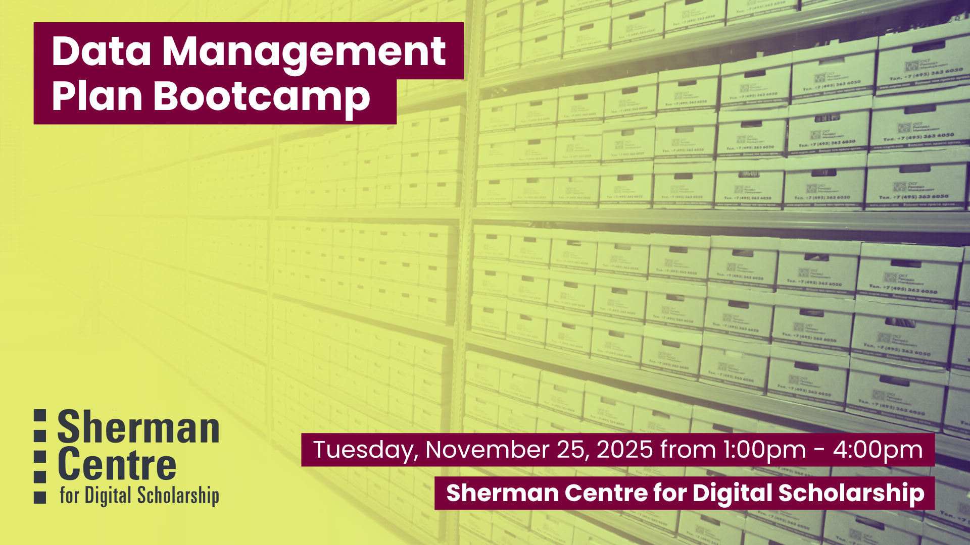 Workshop Title Slide