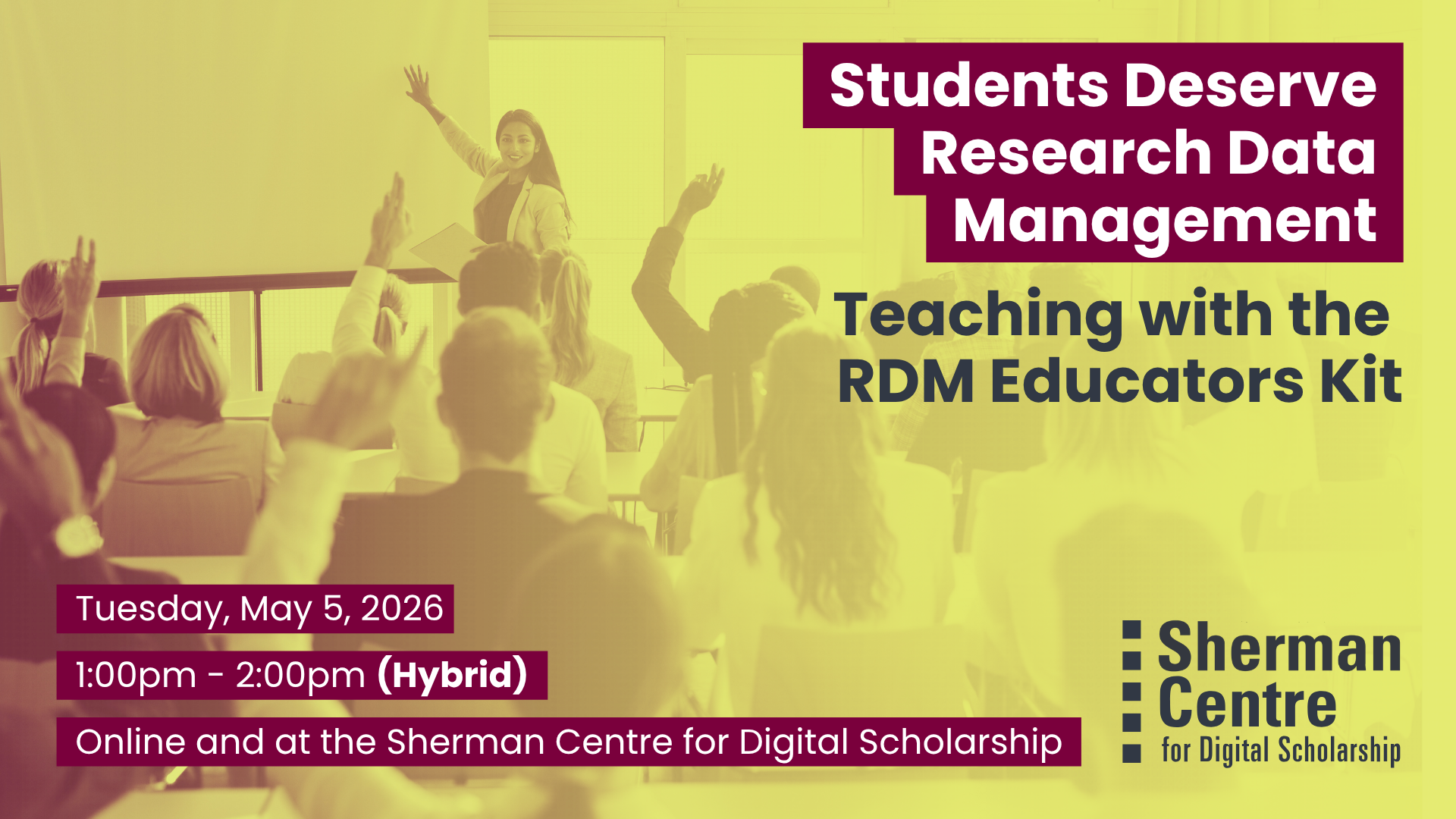 Workshop Title Slide