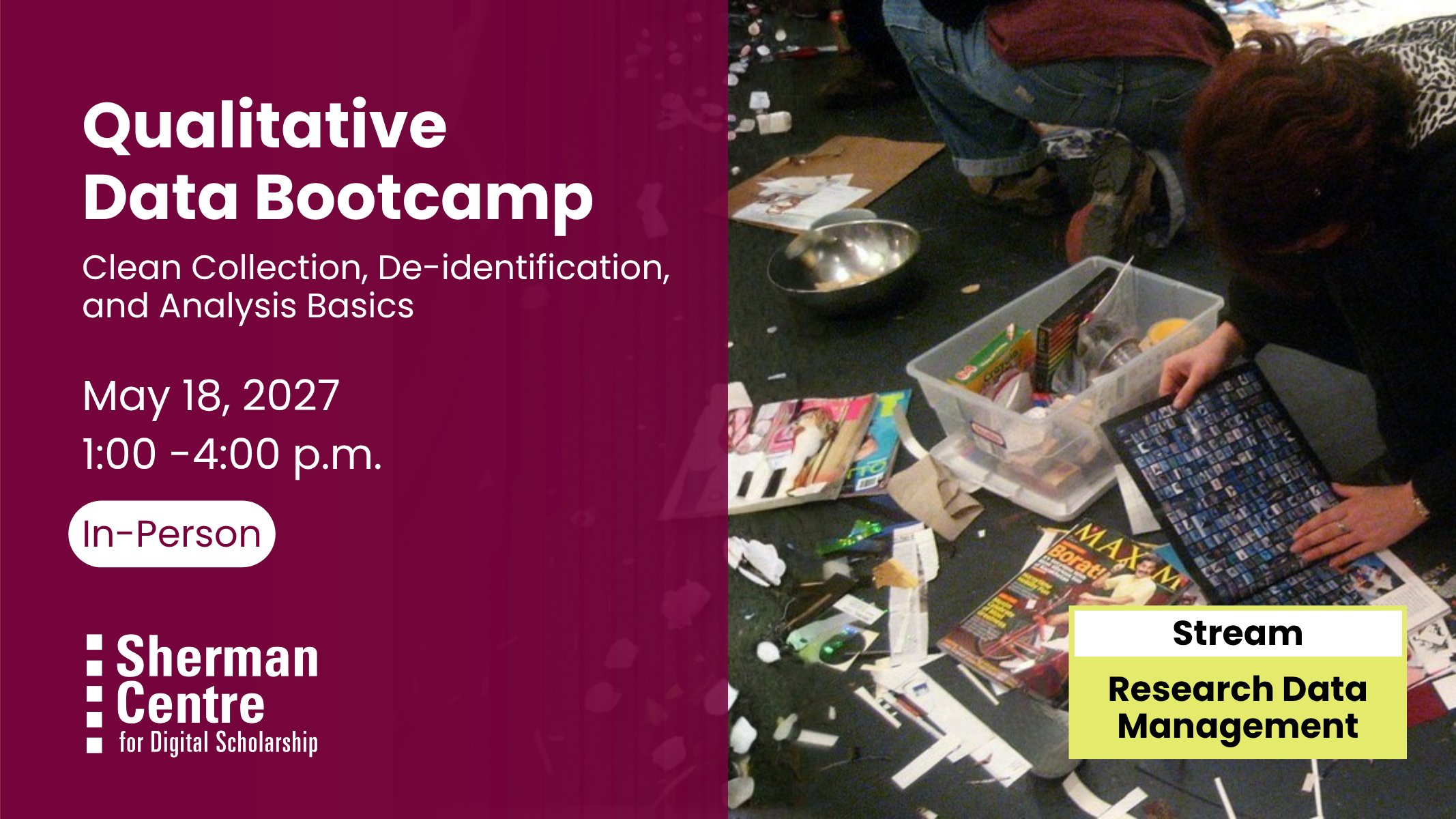 Workshop Title Slide