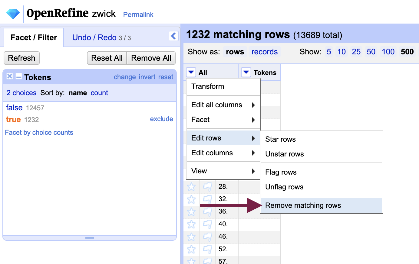 removing all blank rows